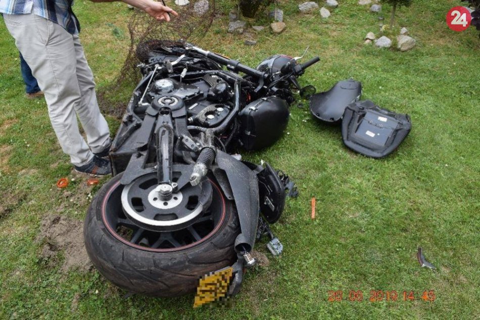 FOTO: Nehoda si vyžiadala život motorkára (†38)