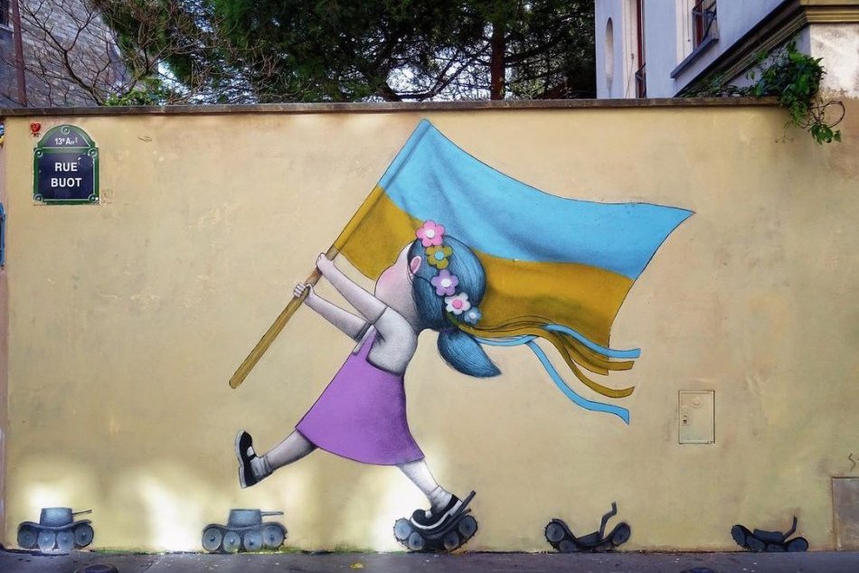 Umelci po celom svete bojujú za mier na Ukrajine prostredníctvom umenia